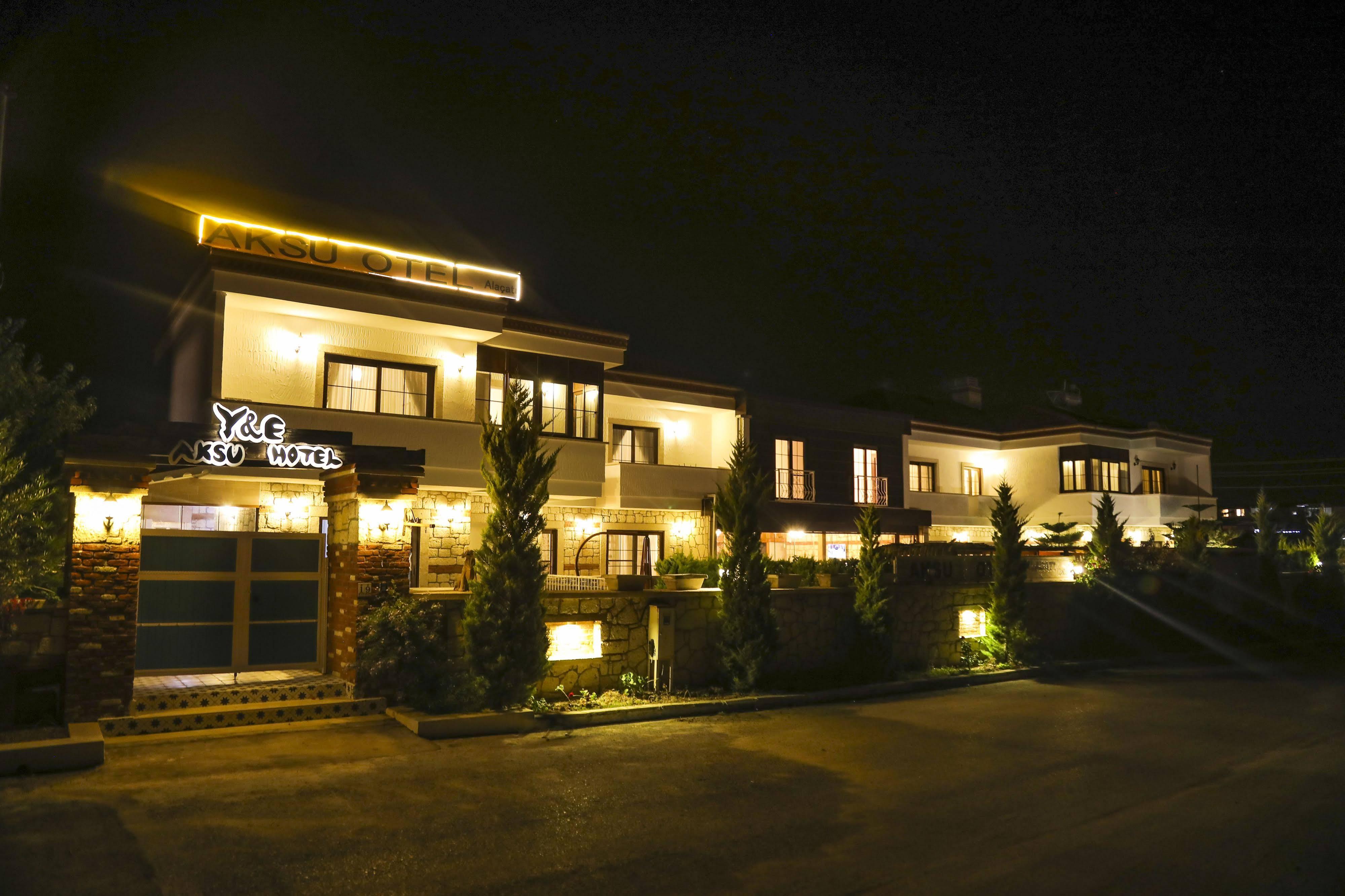 Aksu Hotel Alaçatı Exteriör bild