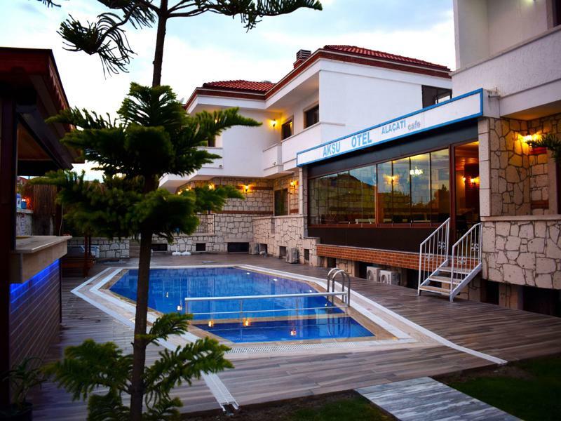 Aksu Hotel Alaçatı Exteriör bild